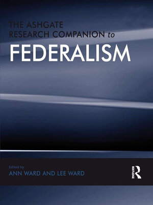 cover image of The Ashgate Research Companion to Federalism